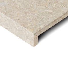 Keramische zwembadboord | 60x60 cm | Tilestone Vivata Ceppo Ivory
