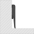 Kunststof plint | 5.8x220 cm | Waterwerende plint Wit 