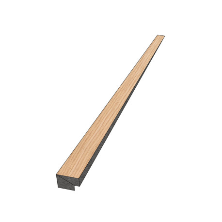 Profile | 2.7x270 cm | Acoustic wall panel Oak Natural End Profile 
