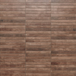 Carrelage en céramique sol et mur | 4.8x45 cm | Nolita Brown