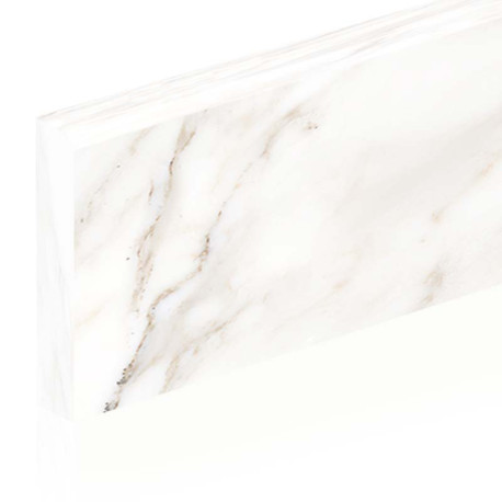 Plinthes en céramique | 7x120 cm | Tilestone Carrara Dorato