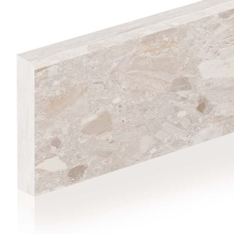 Keramische plint | 7x90 cm | Tilestone Vivata Ceppo Ivory