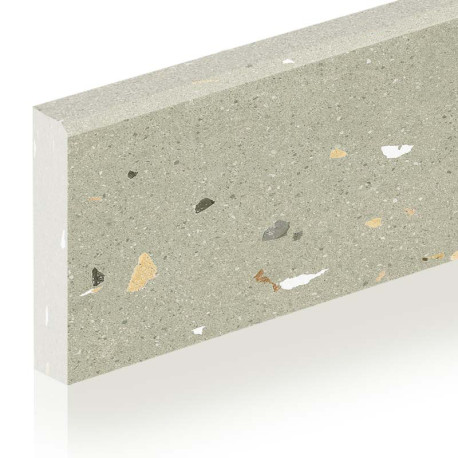 Keramische plint | 7x80 cm | Croccante Menta