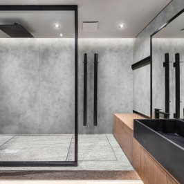 Kunststof Wandpaneel | 90x260 cm | Dumawall Beton XL