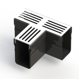 Accessoires | 15.6x18.2 cm | Evacuation Slim Alu T