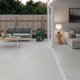 Carrelage extérieur en céramique | 100x100 cm | Capitol Grey
