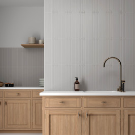 Ceramic wall tile | 5x40 cm | Hopp Bro Grey