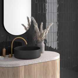 Ceramic wall tile | 6.5x20 cm | Island Black Ceramic wall tile | 6.5x20 cm | Island Black