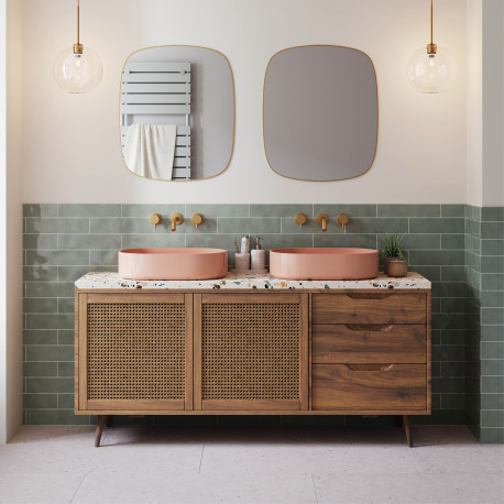 Ceramic wall tile | 7.5x30 cm | Majolica Soft Green