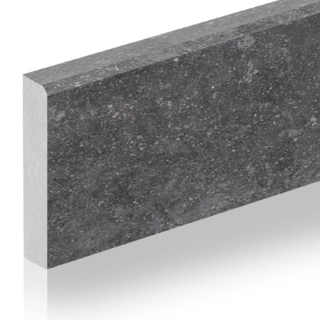 Keramische plint | 7x90 cm | Pierre Antique Noir