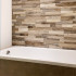 Ceramic wall tile | 15x61 cm | Tilestone 3D Bois Taupe