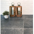 Ceramic floor and wall tile | 61.5x61.5 cm | Tilestone Blue Stone Nero