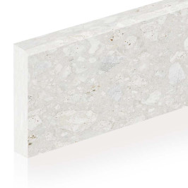 Ceramic skirting boards | 8x100 cm | Ceppo Di Luna Avorio