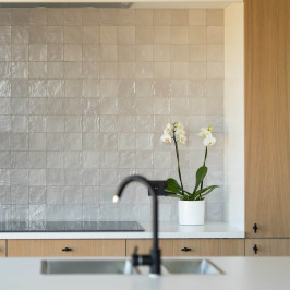 Ceramic wall tile | 10x10 cm | Tilestone Keramische Zellige Grey