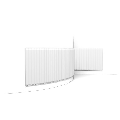 Plaque Murale PVC | 40x200 cm | Orac Decor Hill Bead XL Flex 