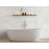 Kunststof Wandpaneel | 65x37.5 cm | Dumawall White Glossy Kunststof Wandpaneel | 65x37.5 cm | Dumawall White Glossy