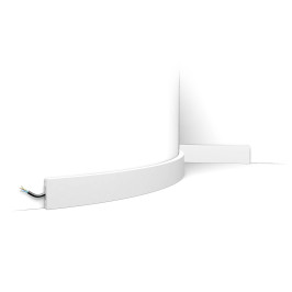PVC skirting boards | 4x200 cm | Orac Decor Square Flex PVC skirting boards | 4x200 cm | Orac Decor Square Flex