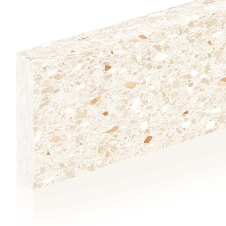 Keramische plint | 8x60 cm | Tilestone Terrazzo Granito Cotto