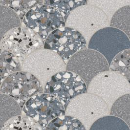 Mozaïek op net | 40x28 cm | vtwonen Terrazzo Cold Mosaic Mozaïek op net | 40x28 cm | vtwonen Terrazzo Cold Mosaic