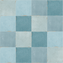 Ceramic wall tile | 12.5x12.5 cm | vtwonen Craft Aqua Glossy Decor Ceramic wall tile | 12.5x12.5 cm | vtwonen Craft Aqua Glossy Decor