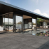 Ceramic terrace Tile | 61x61 cm | Tilestone Calvell Graphite Ceramic terrace Tile | 61x61 cm | Tilestone Calvell Graphite