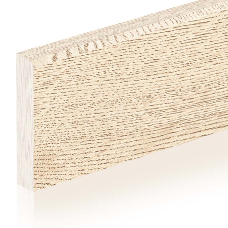 Plinthes en céramique | 6x120 cm | Tilestone Veneto Blanco