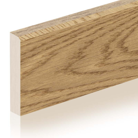 Ceramic skirting boards | 6x160 cm | Skandi Nut
