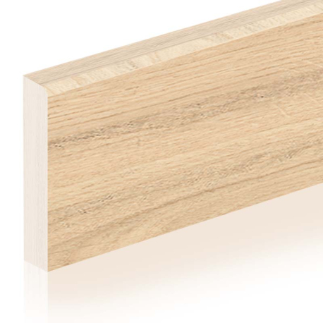 Ceramic skirting boards | 6x120 cm | Tilestone Iconic Oak Light Rustic