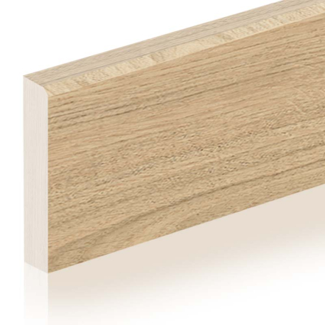 Ceramic skirting boards | 6x180 cm | Tilestone Iconic Oak Sand Rustic