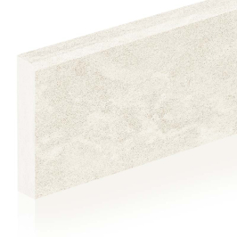 Ceramic skirting boards | 7x120 cm | Icarus Off White