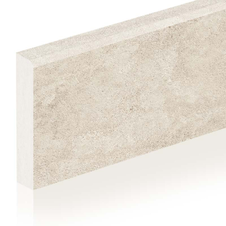 Ceramic skirting boards | 7x120 cm | Icarus Ecru