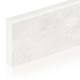 Keramische plint | 8x100 cm | Tilestone Beton Ciré Blanc Keramische plint | 8x100 cm | Tilestone Beton Ciré Blanc