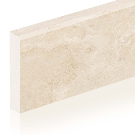 Ceramic skirting boards | 7x120 cm | Contro Cream