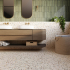 Ceramic floor and wall tile | 60x60 cm | Terrazzo Nude