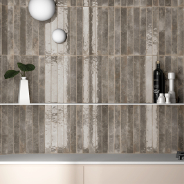 Keramische wandtegel | 5x40 cm | Bali Dark Pearl