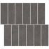 Mozaïek op net | 30x30 cm | Tilestone Stone Edge Basalt Decor Mozaïek op net | 30x30 cm | Tilestone Stone Edge Basalt Decor