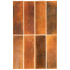 Keramische wandtegel | 5.1x16.1 cm | Hanoi Burnt Red