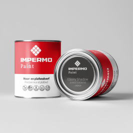 Staal | 5x5 cm | Tester Muur & Plafond - Impermo Paint - Ebony Shadow Staal | 5x5 cm | Tester Muur & Plafond - Impermo Paint - Ebony Shadow