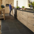 Natuursteen tegel | 60x60 cm | Black Slate natuursteen vloertegel, vloertegels, antraciet, braziliaanse leisteen, impermo