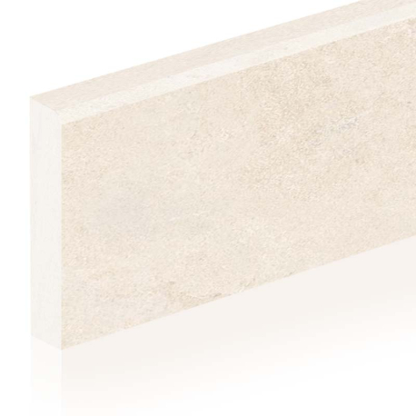 Ceramic skirting boards | 8x60 cm | Tilestone Novalux Crosscut Bone