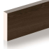 Kunststof plint | 6x240 cm | VYGO Purewood Chocolate