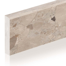 Keramische plint | 7x120 cm | Marmo Breccia Mocca