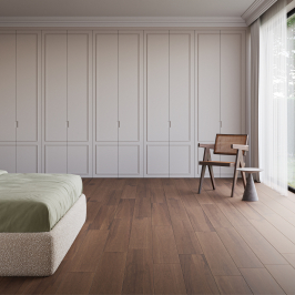 Veneer parquet with click system | 19x120.3 cm | LMB Stillwood Smoked Walnut Veneer parquet with click system | 19x120.3 cm | LMB Stillwood Smoked Walnut