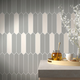 Ceramic wall tile | 5x25 cm | Lanse Gray Ceramic wall tile | 5x25 cm | Lanse Gray