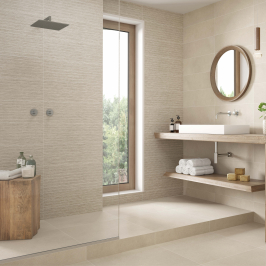 Keramische wandtegel | 20x60 cm | Iravati Beige Line