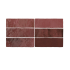 Keramische wandtegel | 6.5x20 cm | Artisan Burgundy Glossy