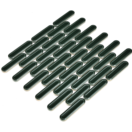 Mozaïek op net | 30x30 cm | Capsule Green