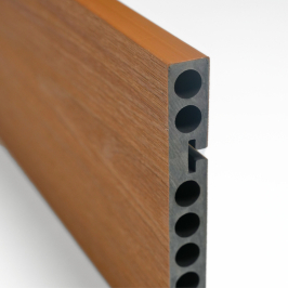 Decking board | 20x220 cm | Composite edge board Beige