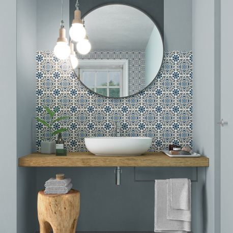 Keramische vloer- en wandtegel | 33.15x33.15 cm | Musa Blue