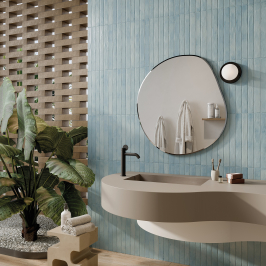 Keramische wandtegel | 4.8x45 cm | Graffiti Sky